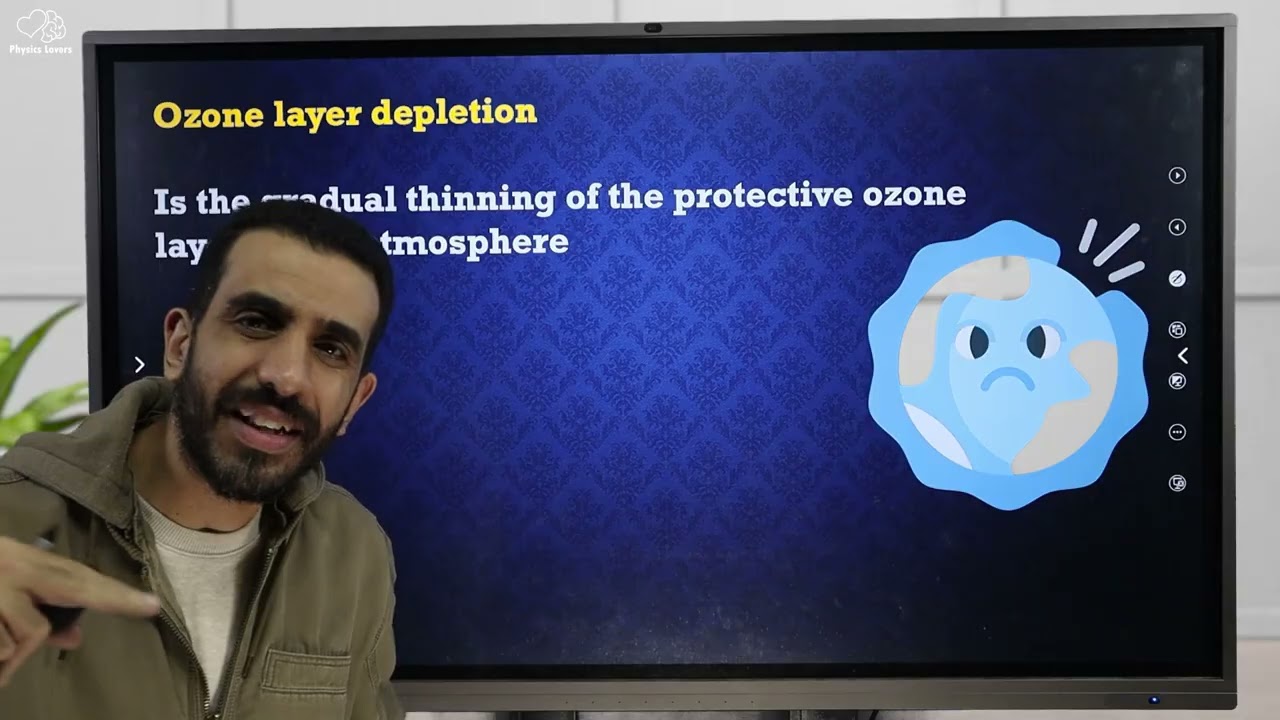 اولي ثانوي integrated Science/ المحاضرة 12 Chemical reactions in the atmosphere