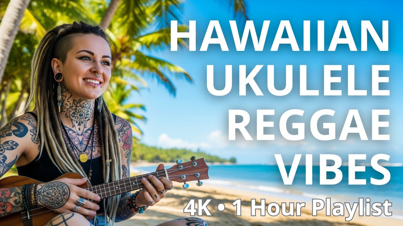 🌴 Hawaiian Ukulele Reggae Vibes – Chill Island Music Playlist