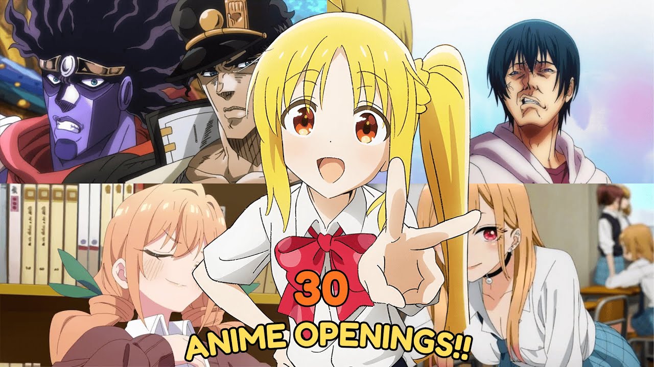ANIME OPENING QUIZ 🎵​ (Easy - Hard)