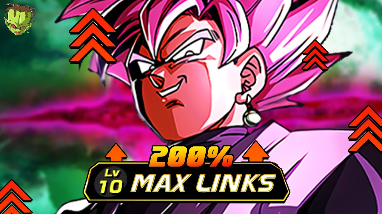 ESPECTACULAR!!! EZA LR GOKU BLACK ROSE FULL LEVEL LINKS SHOWCASE | Dokkan Battle