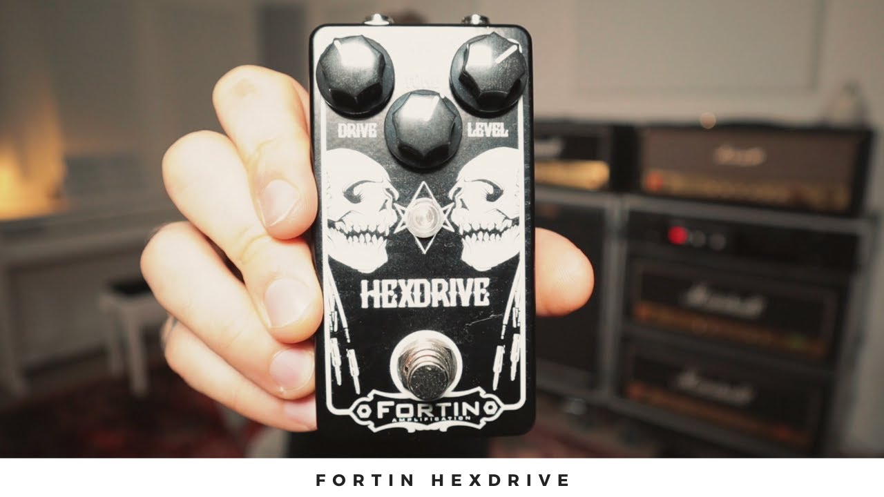 Fortin HEXDRIVE - a blend of boost and overdrive in one pedal