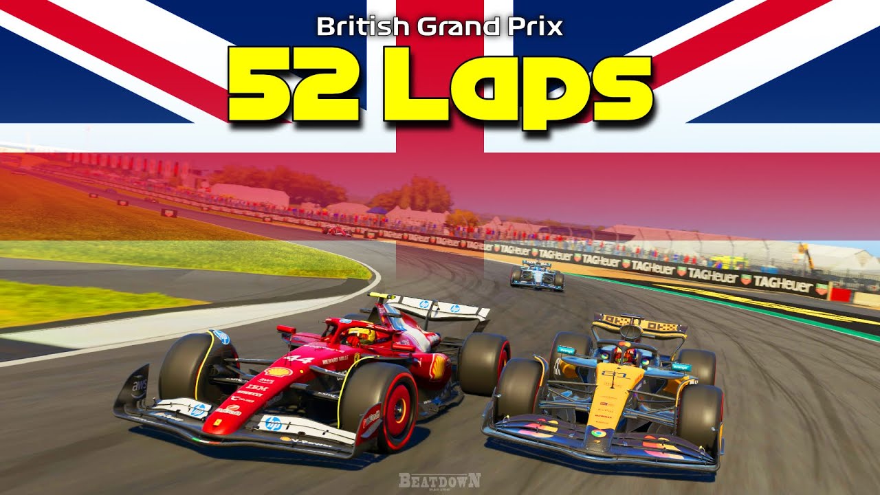 F1 25  - 100% Race Silverstone w/ Hamilton | #BritishGP 🇬🇧