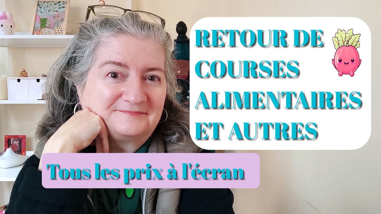 Retour de courses alimentaires. Prix . #retourdecourses #prix 