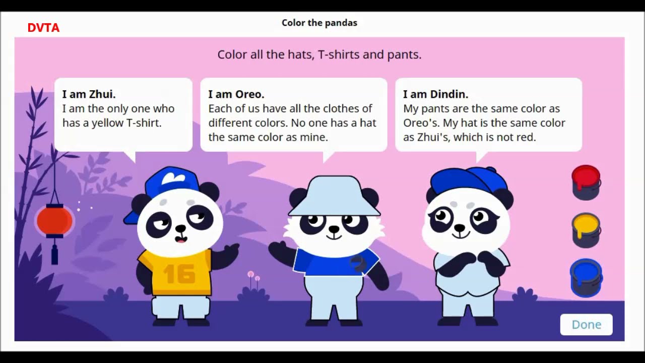 BRICSMATH TRIAL ROUND 2021(COLOR THE PANDAS SOLUTION )