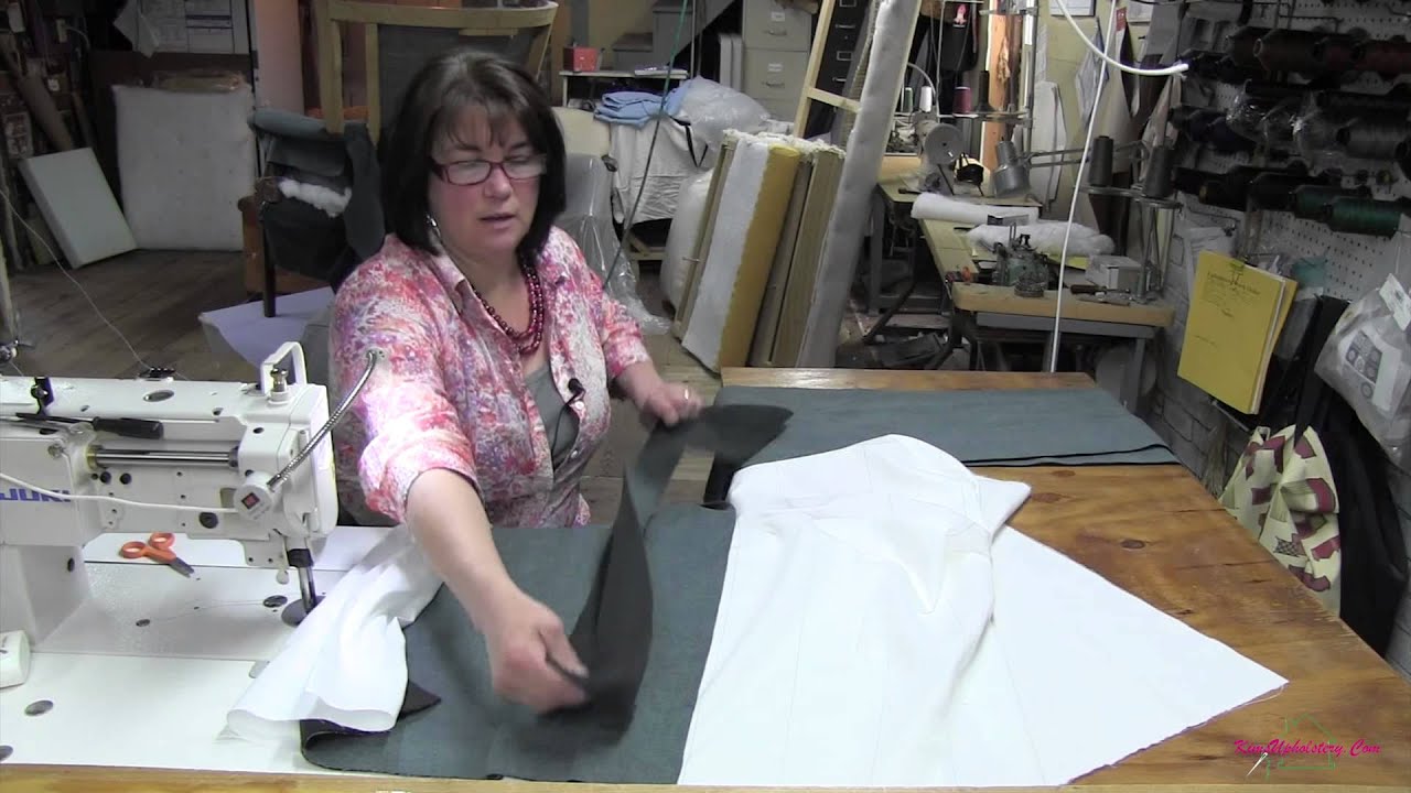 Upholstering A Channel Back Chair  Part 2