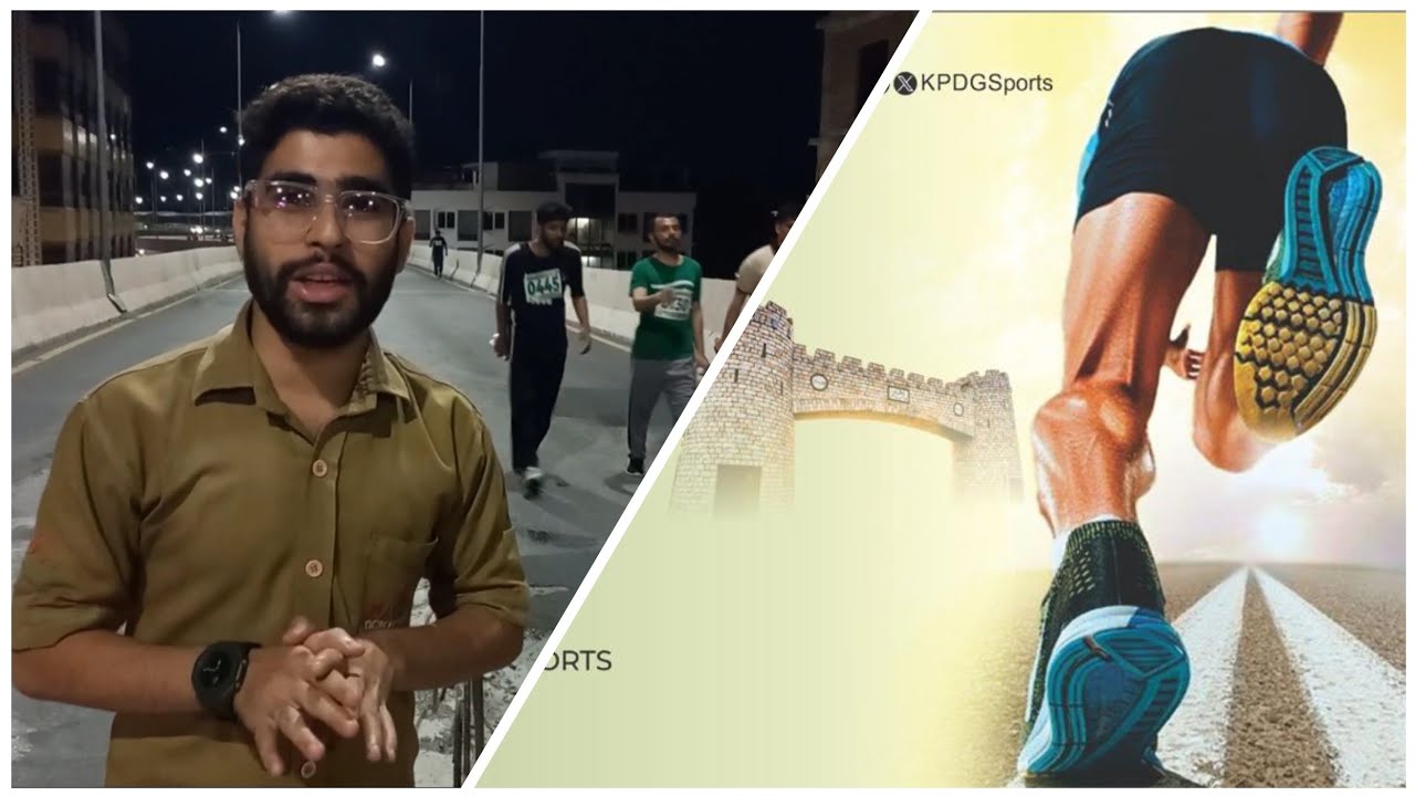PESHAWER MARATHON ON BRT Route #brt #marathon #peshawar #sports