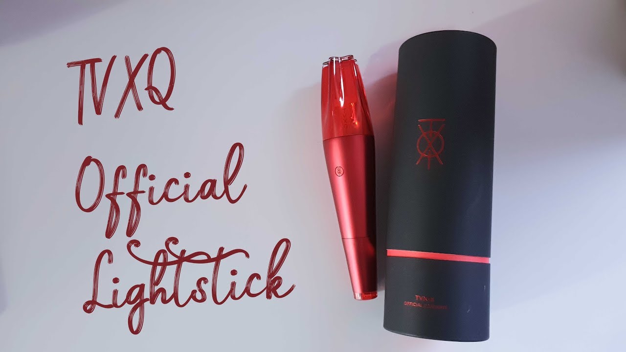 TVXQ Official Light Stick Unboxing