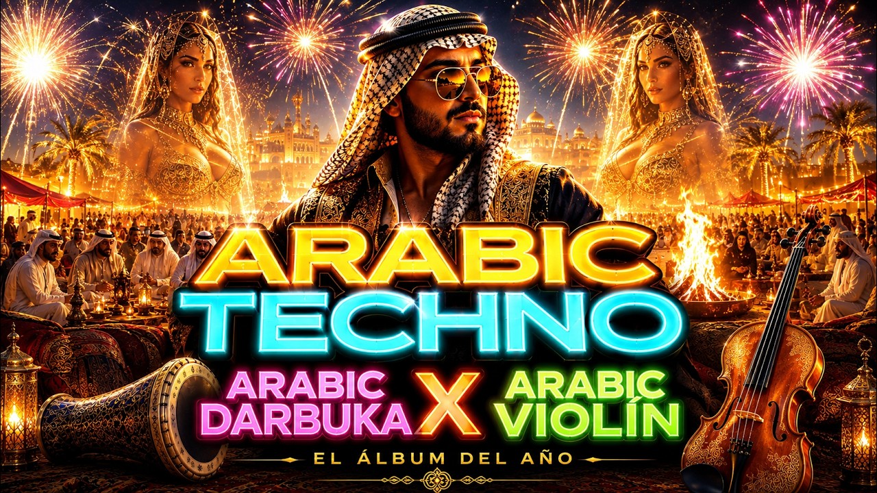 1 HOUR Arabic Techno Mix | Dark Arabic Violin & Aggressive Darbuka Beat 🕌🔥