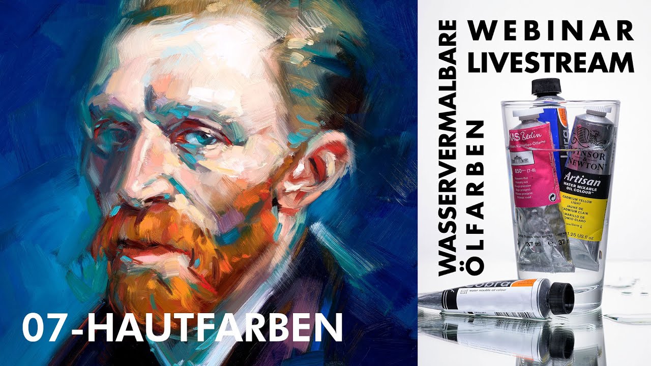 WASSERVERMALBARE ÖLFARBEN - 07. HAUTFARBEN