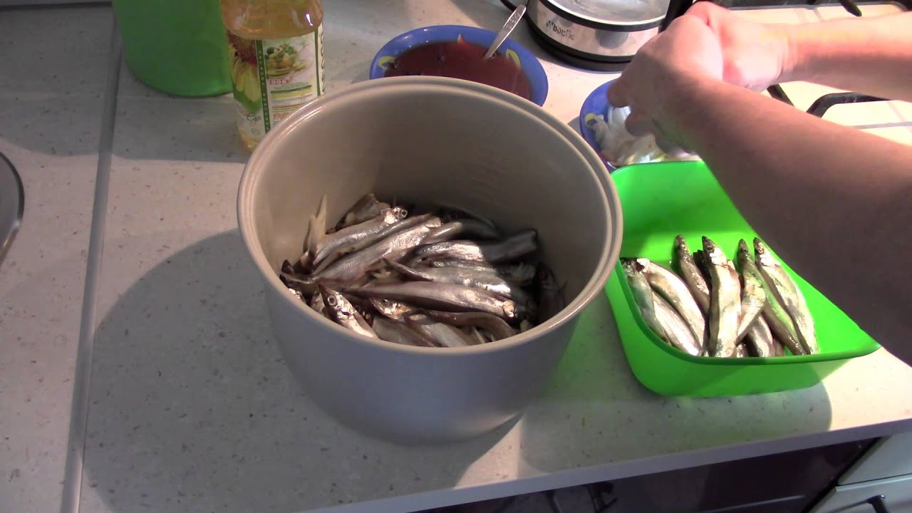 Шкара из Мойвы в Мультиварке. Рецепт Мойвы. Домашняя кухня.