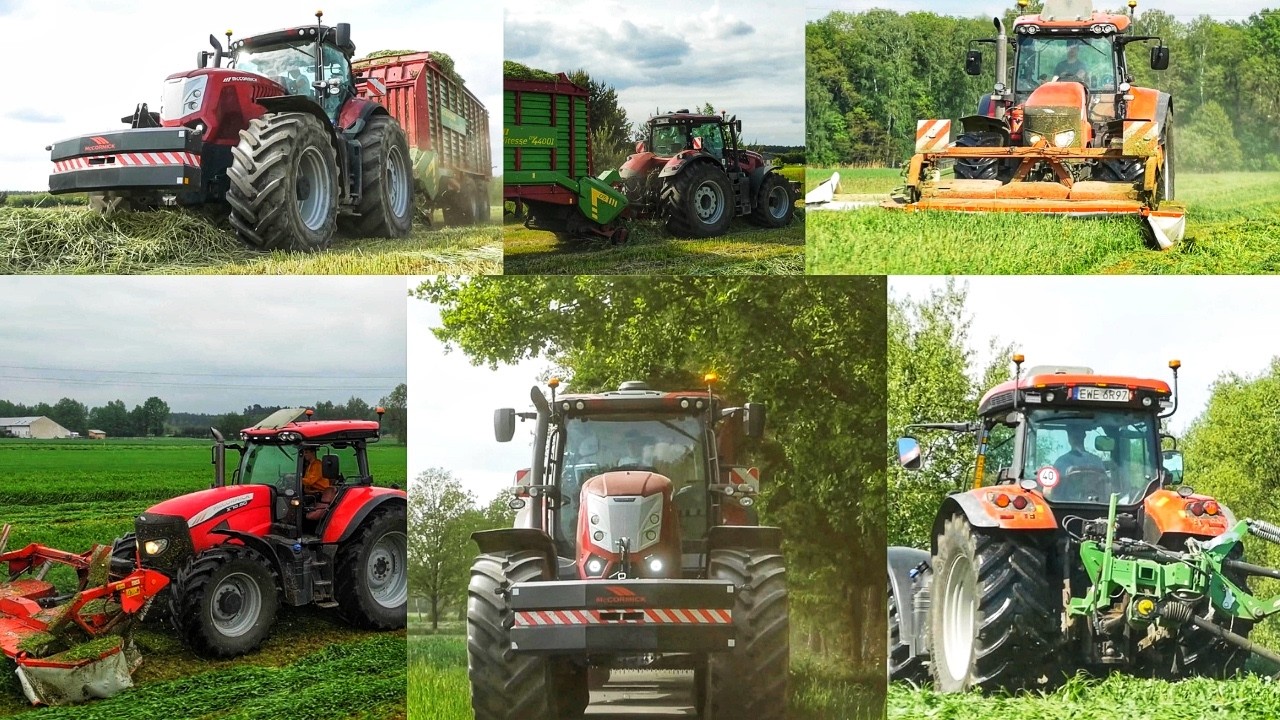 🇵🇱Pierwszy Pokos!🤠Koszenie i Zbi&oacute;r Traw 2026 w GrMorga🤯|x2McCormick|Strautmann|SaMASZ|Kuhn w akcji✈️
