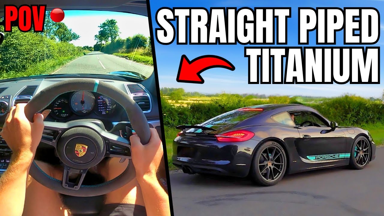 Driving the LOUDEST Porsche Cayman in the World (Budget GT3)