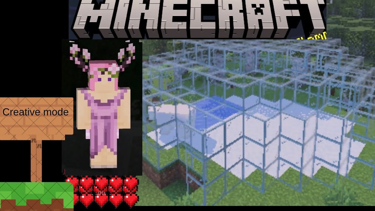 Tour of my new zoo world in my Minecraft creative server ￼￼
