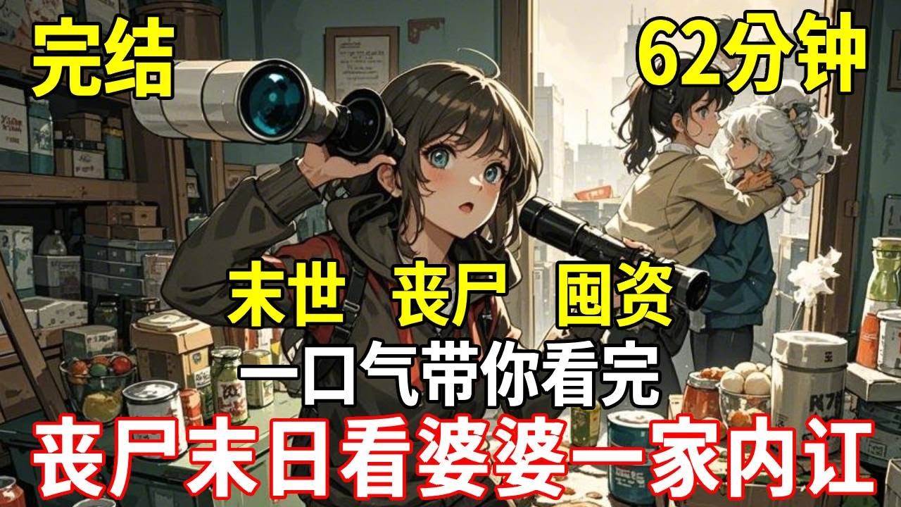 殭屍來臨前，我囤好了大量物資，拿著望遠鏡看著虐我十年的婆婆和老公為搶一點食物在家里大打出手，而這些，還只是報仇的開胃菜！#喪尸#末世#囤貨#報仇#爽文