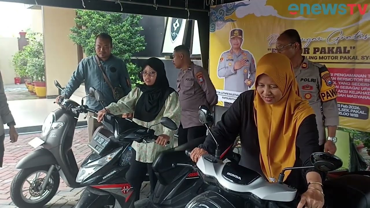 INOVASI KEREN POLSEK PAKAL !!! REMOTE ANTI MALING MOTOR PAKAL SYSTEM