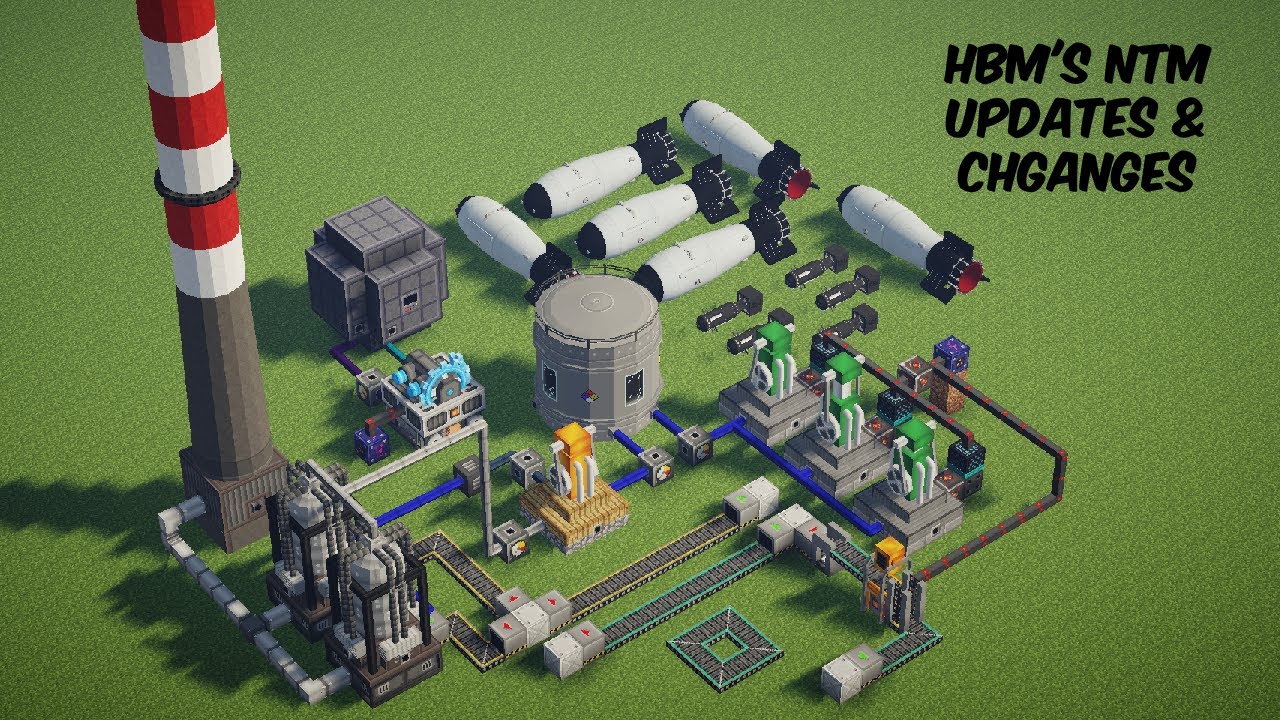 Water Pumps, Industrial Smokestack, Nuclear Explosion Changes and More - HBM's NTM Updates
