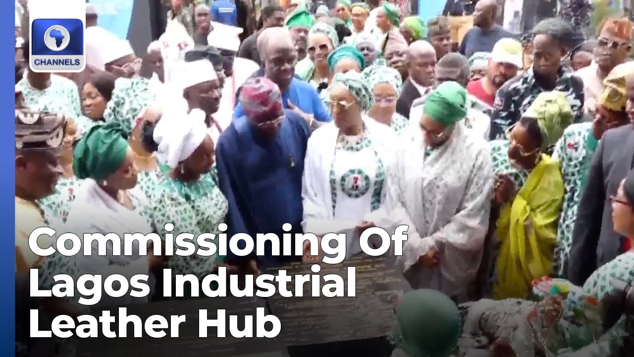 Oluremi Tinubu Commissions Lagos State Industrial Leather Hub | LIVE