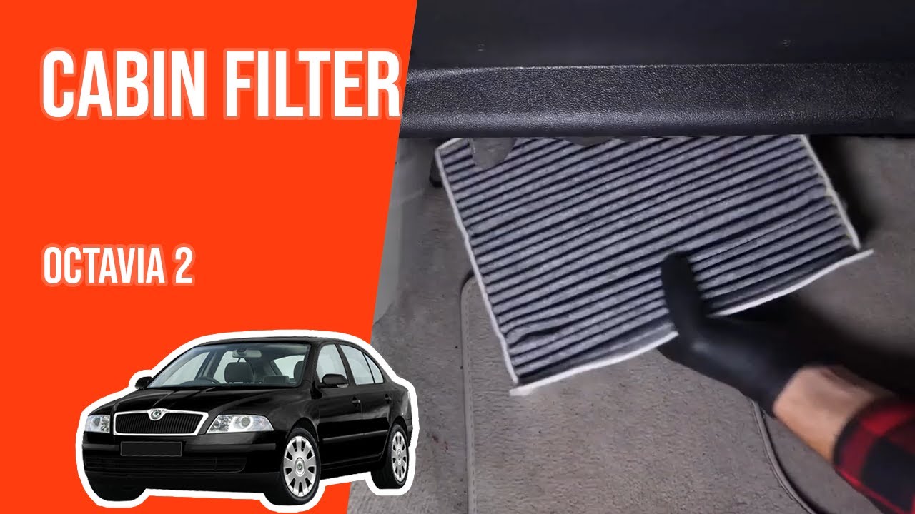 How to replace the cabin filter Octavia mk2 👃