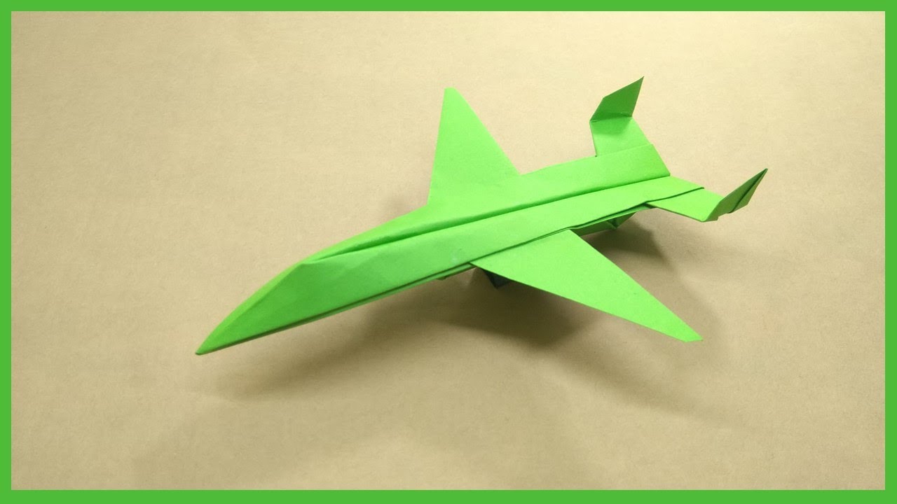 ORIGAMI AIRPLANE ANTONOV 225 | Hướng dẫn gấp máy bay giấy | Tuan Bo TubeHD