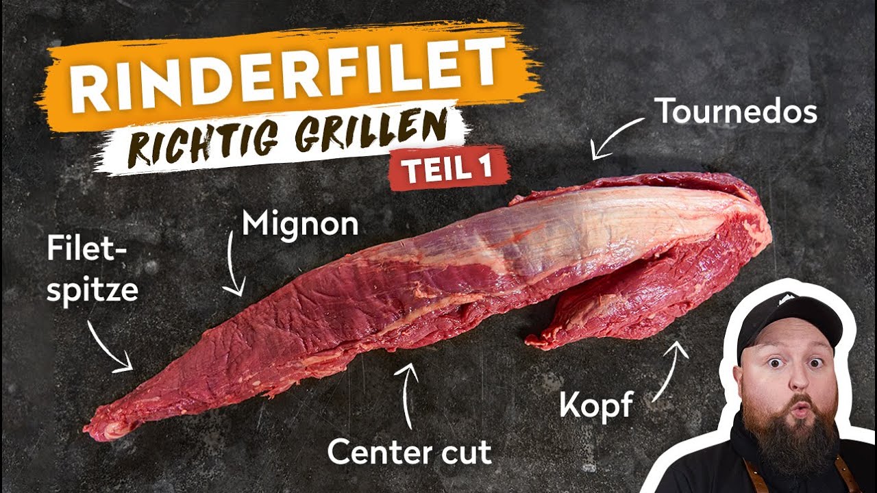 Rinderfilet Richtig Grillen - TEIL 1 | Wissen, Alle Cuts & Parieren | BBQ MADNESS