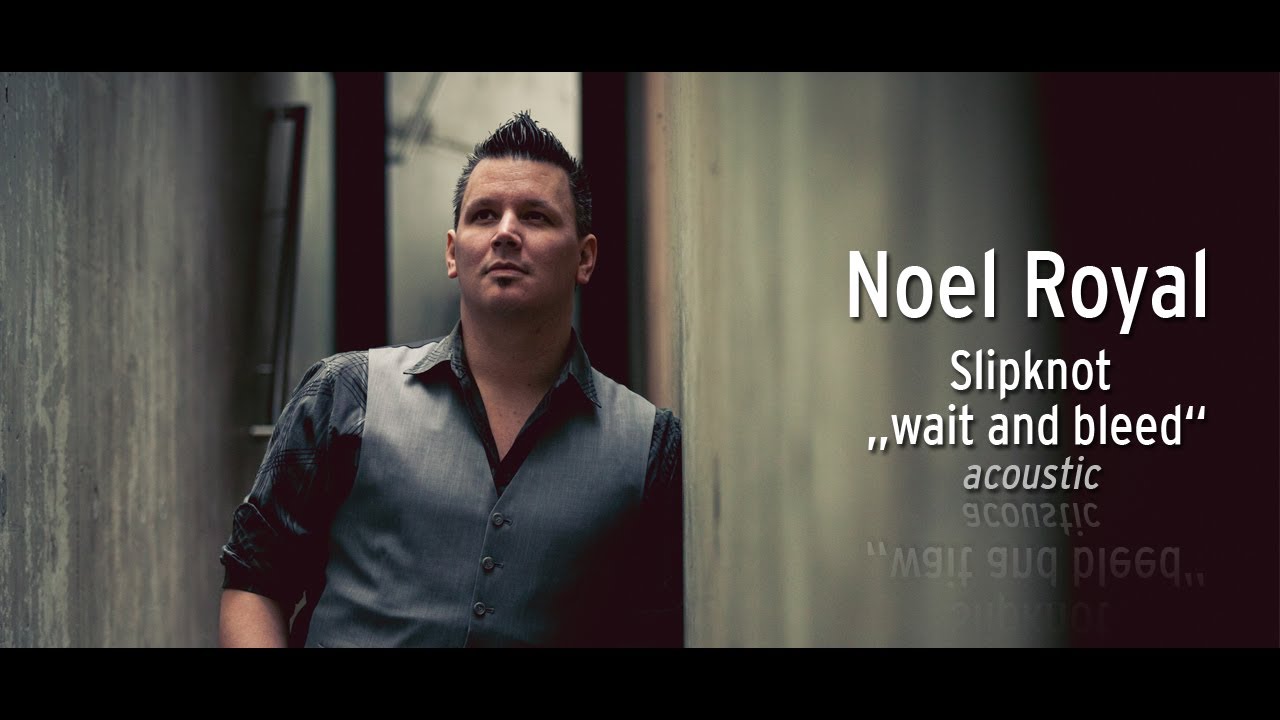 SLIPKNOT - Wait and Bleed (NOEL ROYAL Acoustic cover)