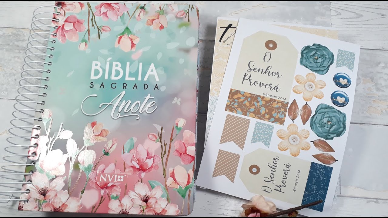 KIT PARA DECORAR A SUA BÍBLIA também!! DEVOCIONAL Gênesis O Senhor Proverá