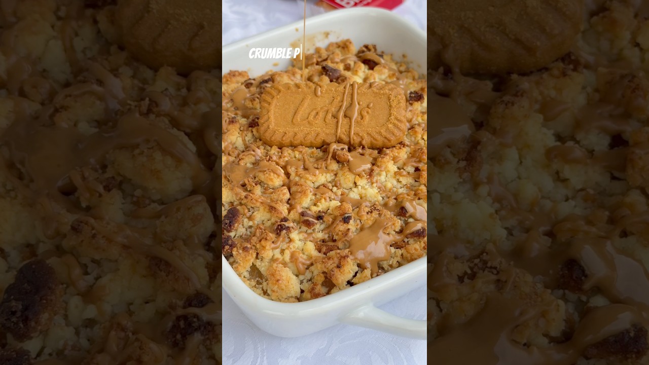 CRUMBLE SPÉCULOS 🍎 