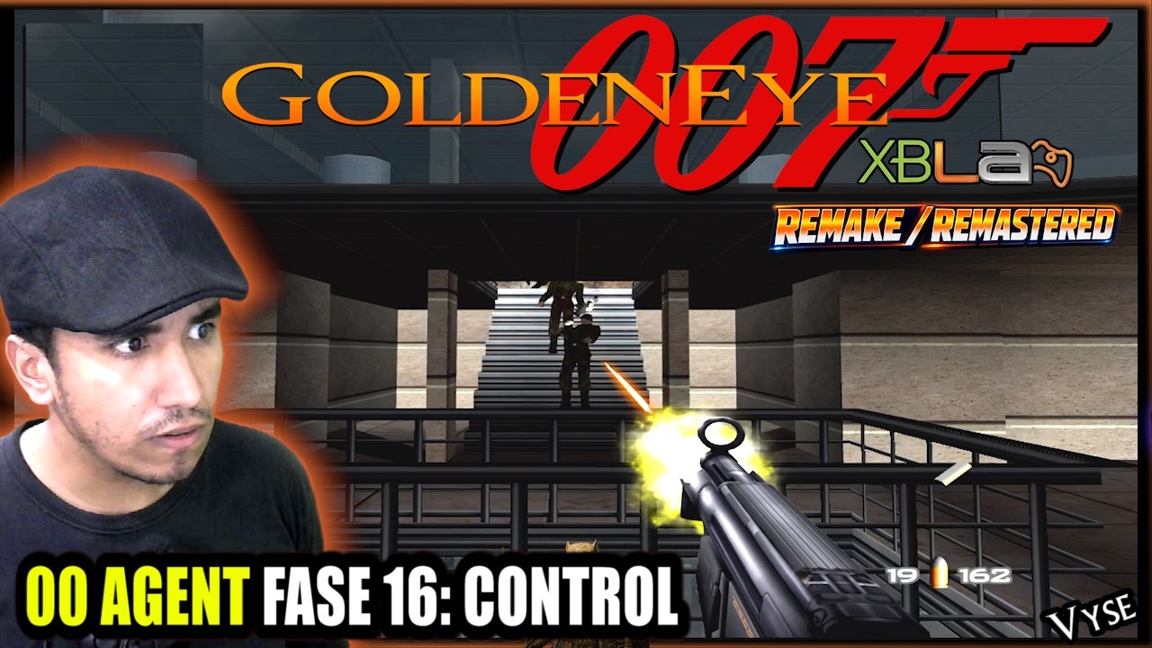 GOLDENEYE 007 REMAKE FASE 16: CONTROL ( 00 AGENT | Versão Remasterizada 007 Goldeneye do N64/XLBA