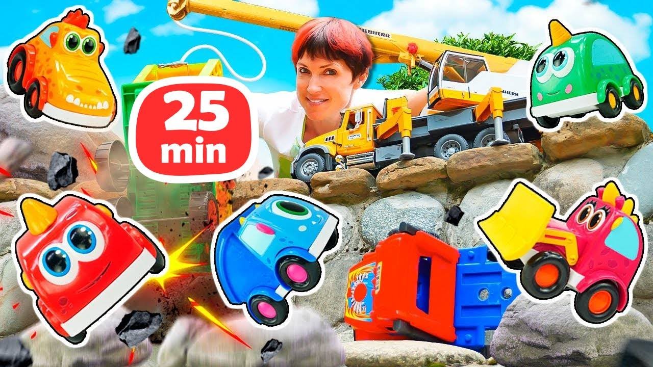 🚗🚨 ¡La grúa al rescate! 🔧✨ | Kapuki Coches ayuda a los cochecitos Mocas
