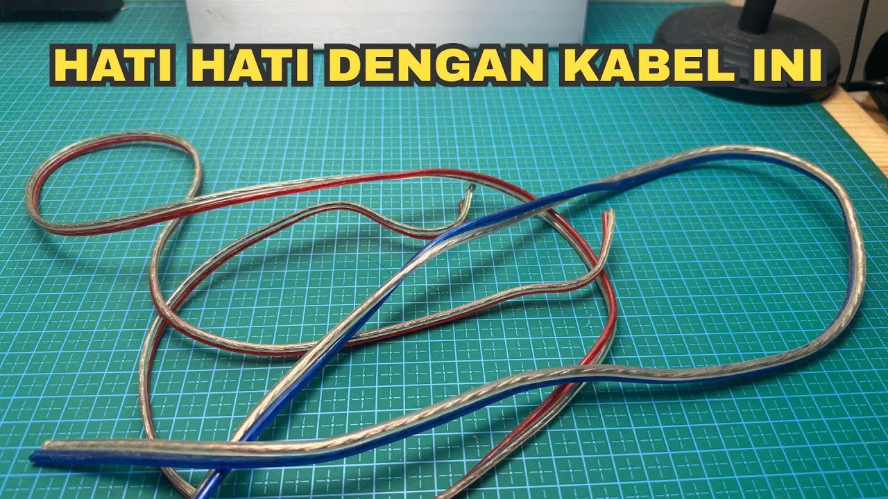 TERNYATA INI BUKAN KABEL LISTRIK - JANGAN DIPAKAI