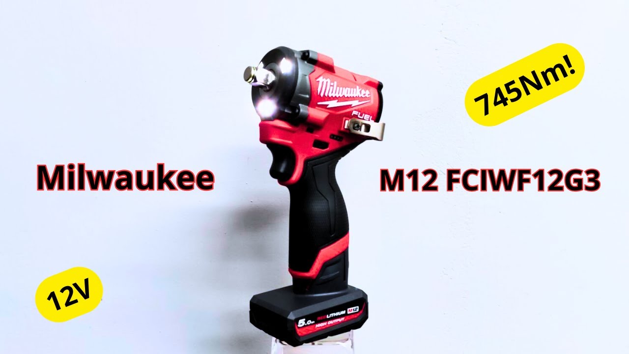 Milwaukee M12 FCIWF12G3 - klucz udarowy