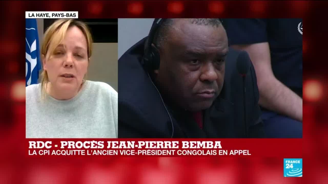 L'ancien chef de guerre congolais Bemba a été acquitté