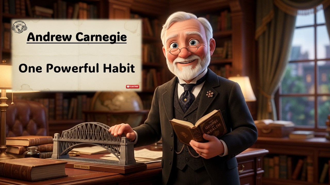 Andrew Carnegie - The Billionaire Who Gave Away 90% of His Fortune | English practice| Graded Reader