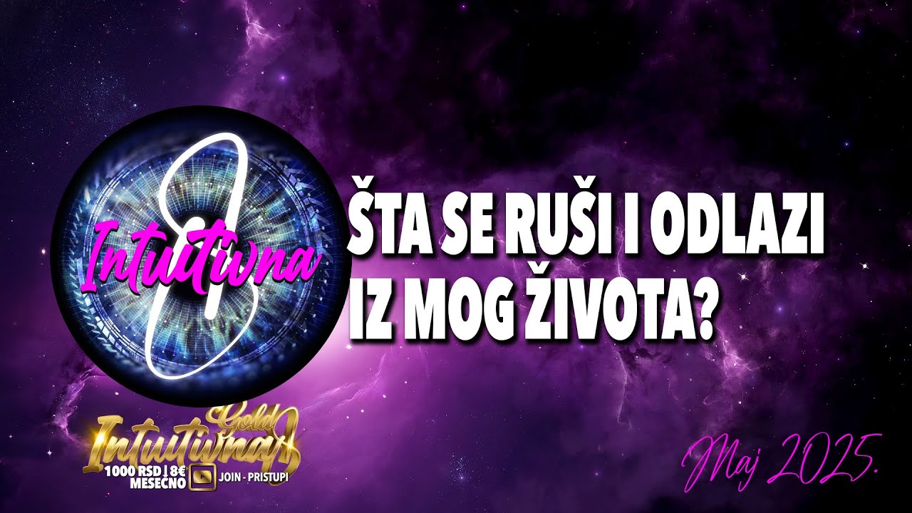 🌟ŠTA SE RUŠI I ODLAZI IZ MOG ŽIVOTA?🌟 Tarot citanje 🔮 Grupno otvaranje  @Intuitivna8