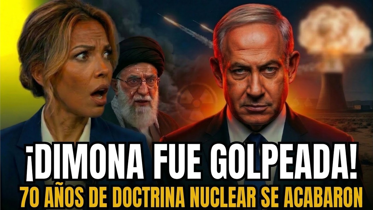 💥¡ÚLTIMA HORA!💥 IRÁN GOLPEA DIMONA Y COLAPSA 70 AÑOS DE DOCTRINA NUCLEAR: WASHINGTON EN PÁNICO