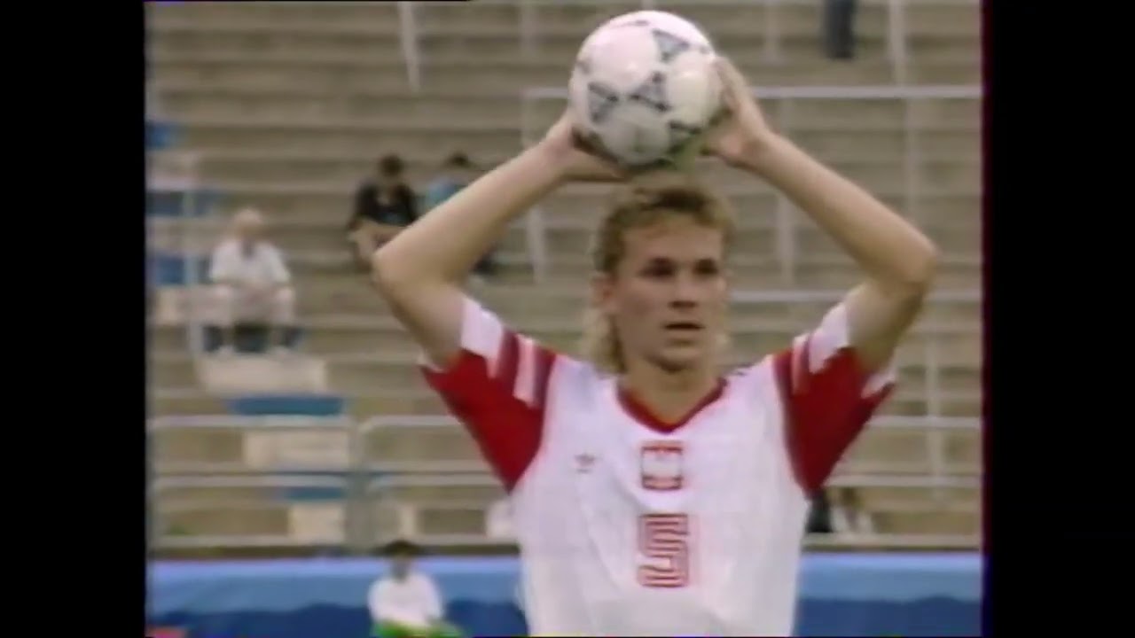 Polska - USA 2-2, 29.07.1992, Igrzyska Olimpijskie Barcelona 1992, 3 kolejka