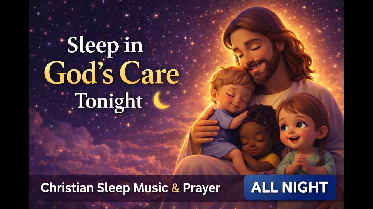 Sleep in God’s Care Tonight | Peaceful Christian Sleep Music & Prayer (2 Hours)