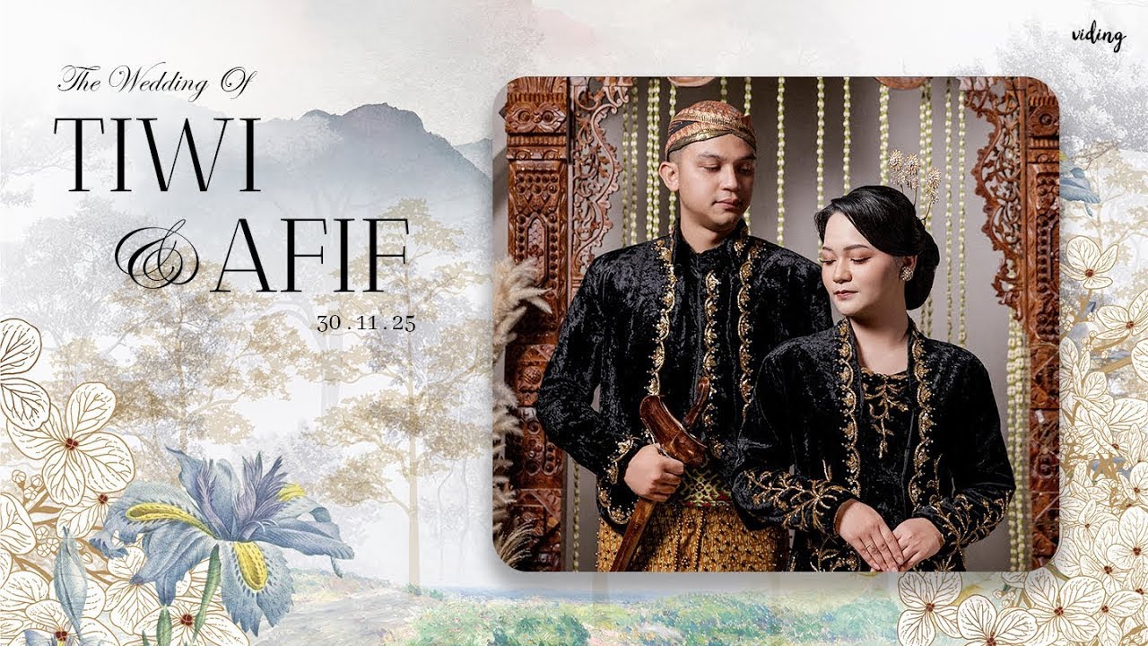 Tiwi & Afif Wedding Reception Live Streaming November 30, 2025