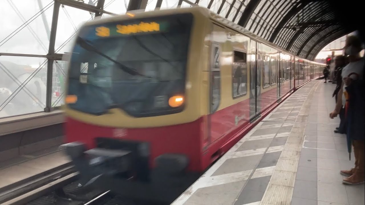 S-Bahn Berlin - Mitfahrt im BR481 Mod von Berlin Hauptbahnhof nach Spandau S3