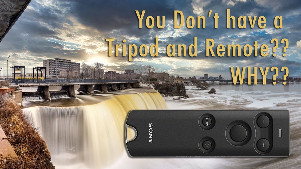Using the Sony RMTP1BT Remote and a Tripod