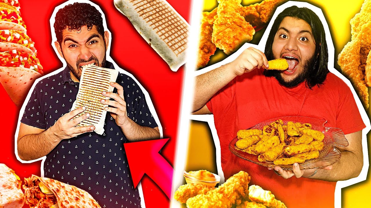 ON MANGE 1KG DE TACOS VS 1KG DE TENDERS ! 🌯/🍗