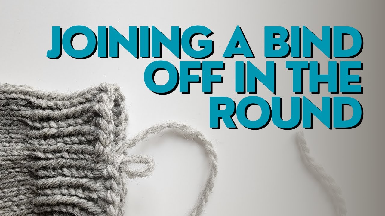 Join a Bind Off In The Round