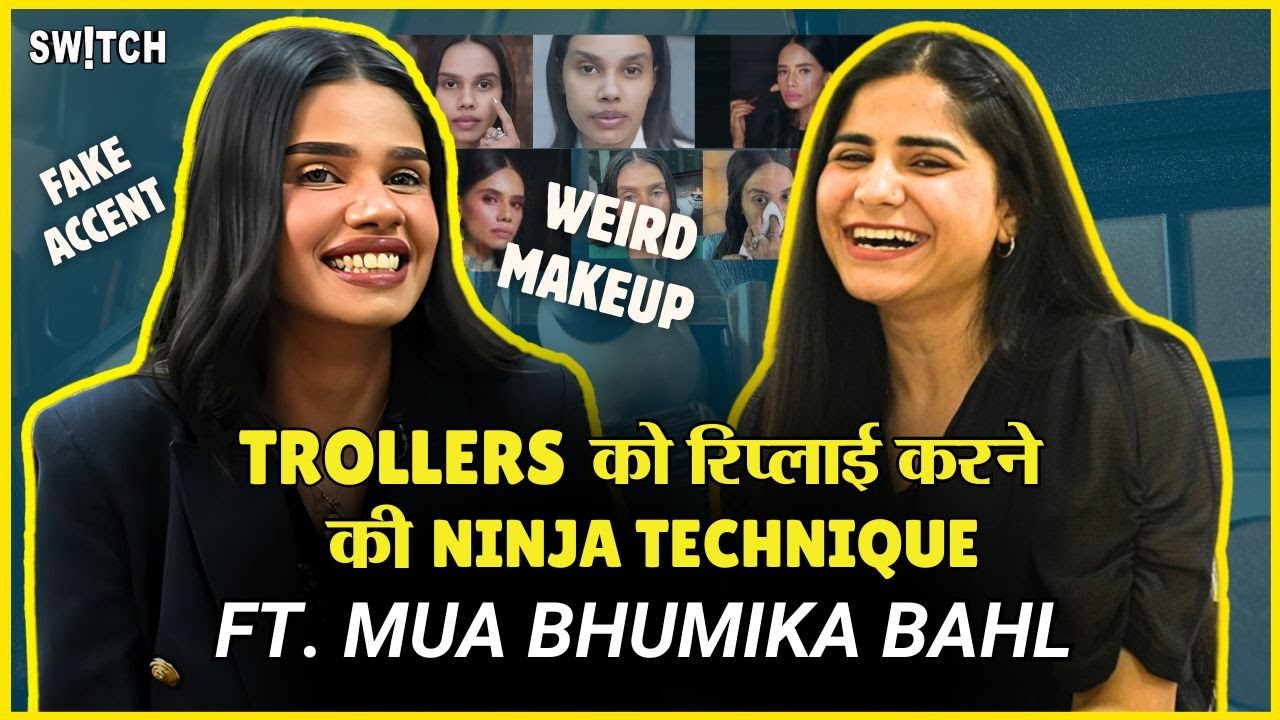Bhumika Bahl Interview : ट्रोलर्स को रिप्लाई करने की Ninja Technique | Studio visit