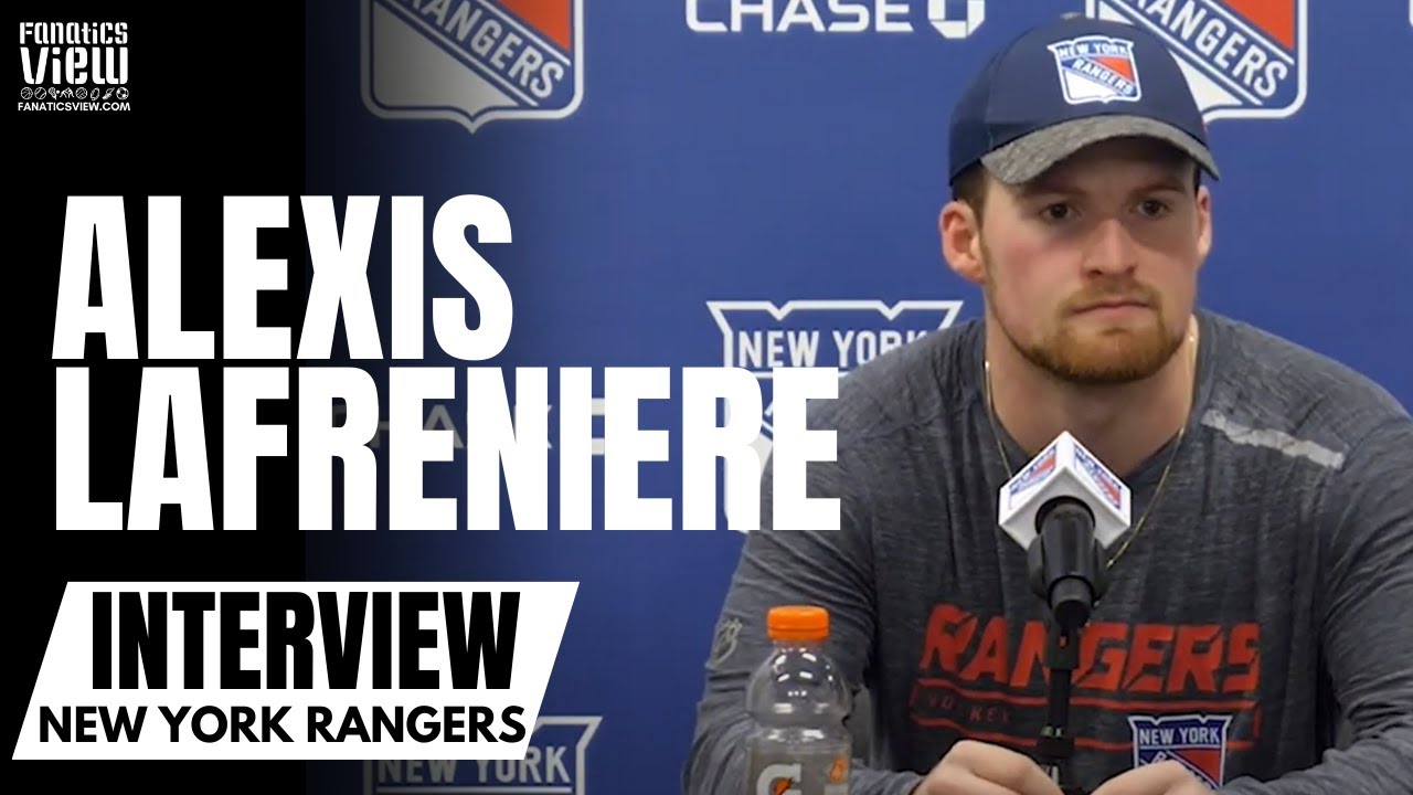 Alexis Lafreniere on Speaking French in NHL Games, Chemistry With Julien Gauthier & Filip Chytil