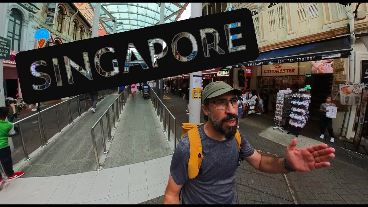 Arab Street / Little India / Chinatown  360° VR video ( Singapur )