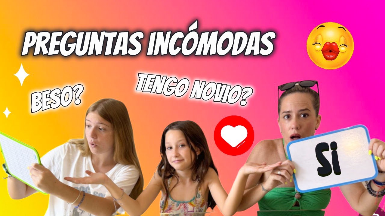 QUIÉN CONOCE MÁS A MARTINA TIENE NOVIO? PRIMER BESO? PRREGUNTAS INCÓMODAS DANIELA Y MARTINA