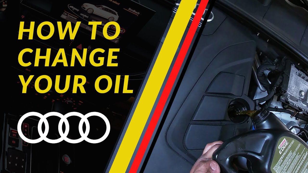 Audi Oil Change with Oil Light Reset