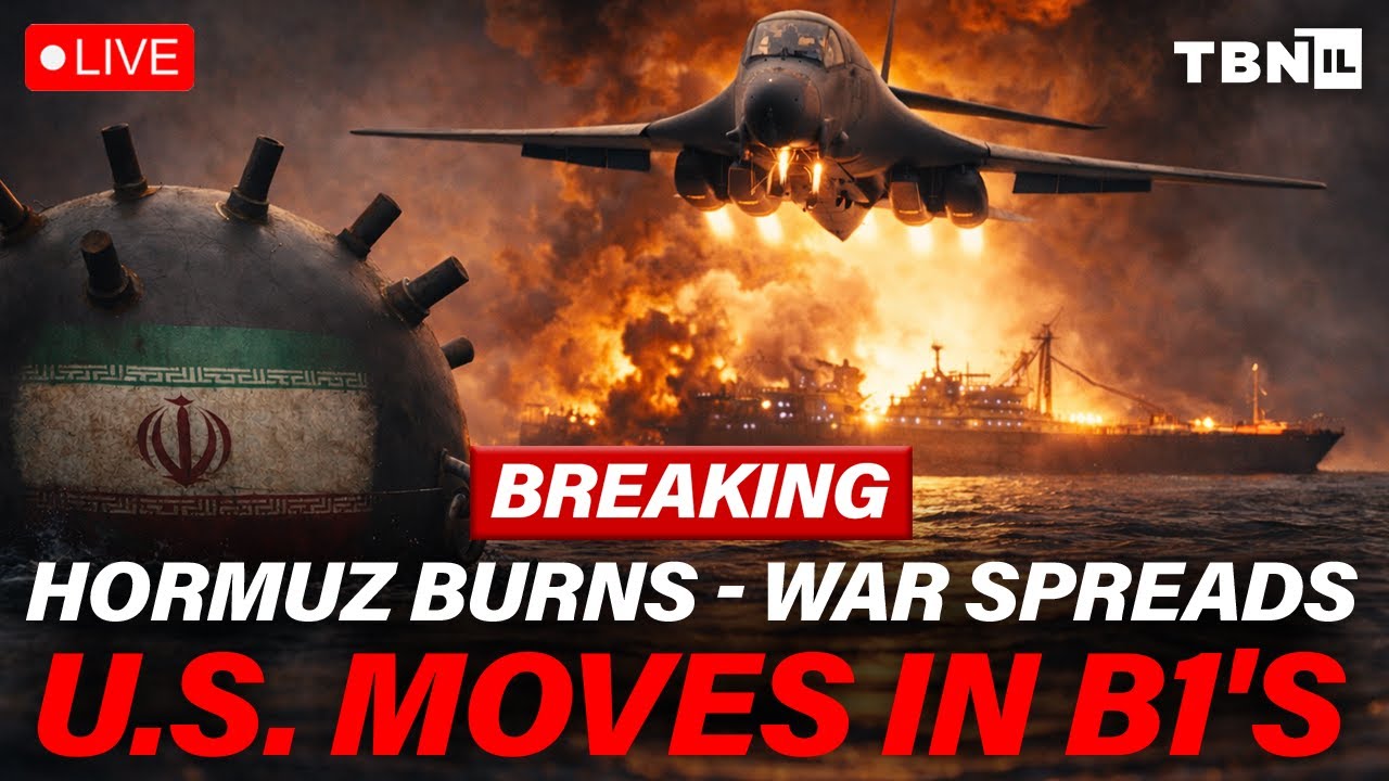 BREAKING: Iran Launchers CRUSHED; B-1 Bombers Hit From New Range; Hormuz Front EXPLODES | TBN Israel