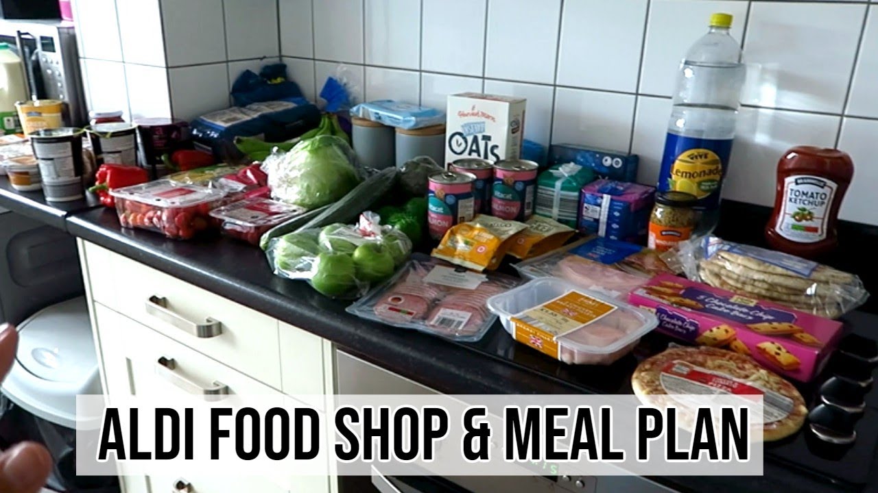 Aldi Food Shop & Meal Plan | Phoebe & Me