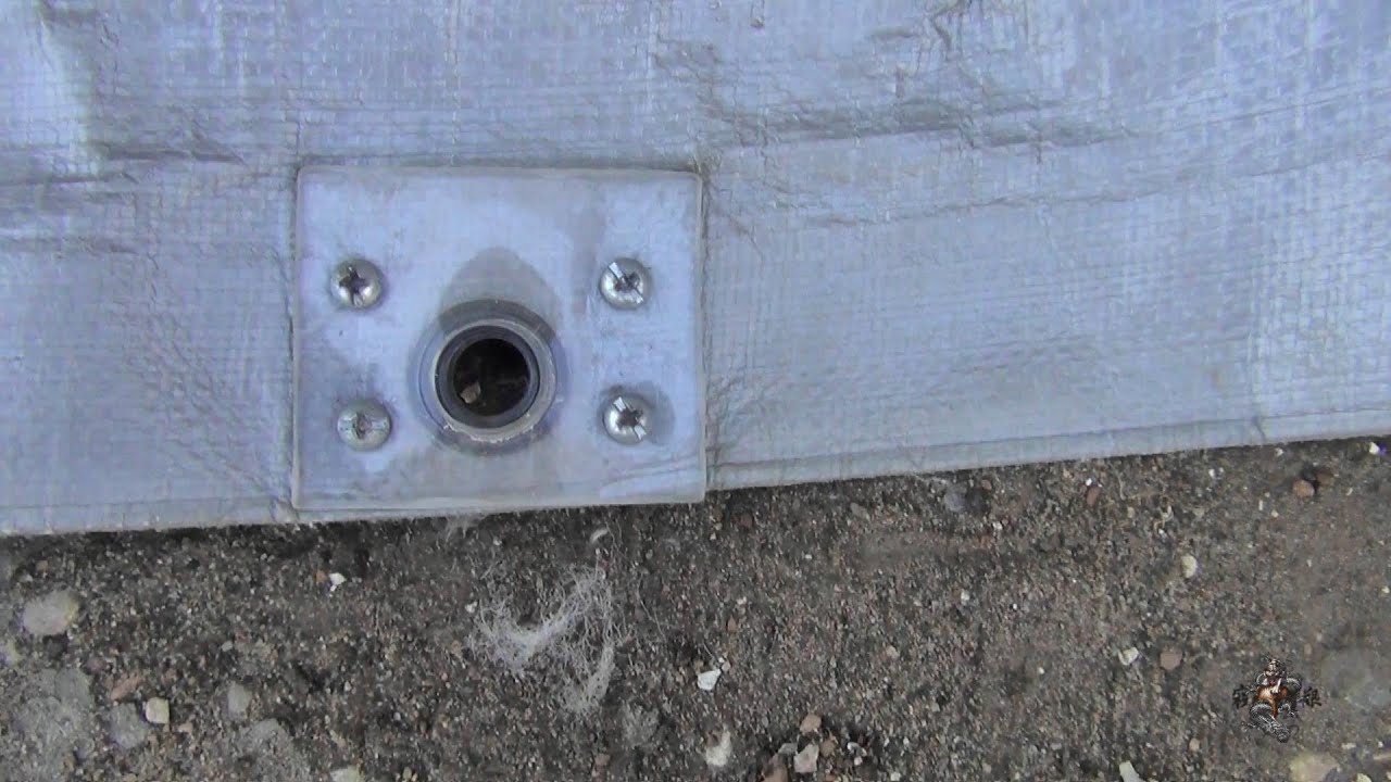 Polyethylene Tarp – Grommet Reinforcement & Repair